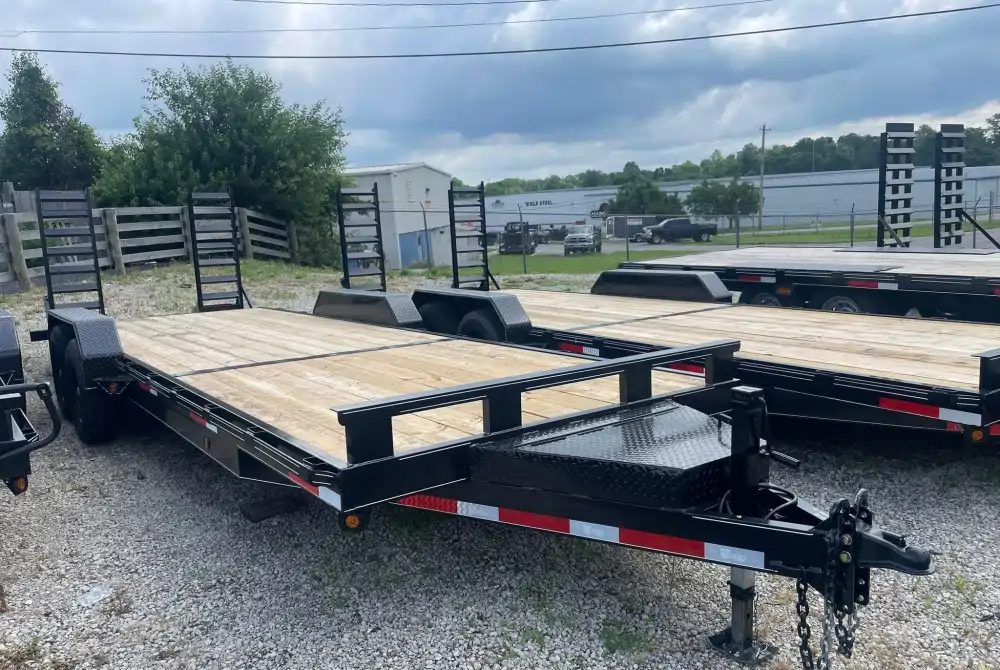 EQUIPMENT TRAILER title="text to be displayed"