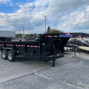 2026 Hawke 14′ Gooseneck Dump